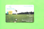 BELGIUM - Chip Phonecard/Sport/Golf/Royal Zout Golf Club - With Chip