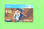 BELGIUM - Chip Phonecard/Sport/Basketball - Avec Puce