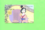 BELGIUM - Chip Phonecard/Disney/Mulan 3 - Met Chip