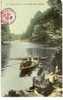 A Saisir: Bruxelles 1908 Lac Du Bois De La Cambre, Bateaux, Enfants Ed. Grand Bazar Anspach - Forêts, Parcs, Jardins