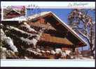 CARTE-MAXIMUM FRANCE  N° Yvert 3711 (Chalet Des Alpes) Obl Ord Mégève 17.11.04 - 2000-2009