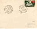 FRANCE COLONIES A.E.F. FIRST DAY COVER ORDRE SOUVERAIN DE MALTE ET LUTTE CONTRE LA LEPRE BRAZAVILLE - Brieven En Documenten