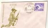 INDIA FDC SOLDER AIRPLANE JAI JAWAN DATED 26-01-1966 CTO SG? READ DESCRIPTION !! - Unclassified