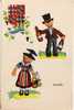 BOURGOGNE   -  ENFANTS EN COSTUMES REGIONAL, VINS, RAISIN,  BLASON   - SIGNE ADDI - EDITIONS AFA - Europe