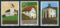 Liechtenstein 2001, Edifices,Y&Tn°1209-11 ** - Ongebruikt