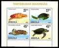 (010) Angola   Turtles Sheet / Tortoises / Bf / Bloc Tortues / Schildkröten  ** / Mnh  Michel 1794-97 - Angola