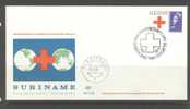 SURINAME 1973 FDC E99 RODE KRUIS RED CROSS BLANCO VERY FINE - Suriname ... - 1975