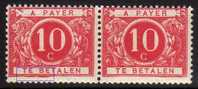 TX  5  **  Cadre épaissi - Briefmarken