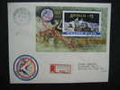 Ungarn 1972,  Apollo 15 Block Mi 87A FDC - Europe