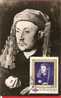 ROMANIA  Maxi Card Picture Impressionisme JAN VAN EYCK  ,,Man With A Blue Cap'' - Impresionismo