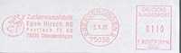 DEUTSCHE BUNDESPOST : 2001 : Red Postal Metermark On Fragment : HERT,CERF,DEER,HIRSCH, - Wild