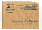 - FRANCE MARCOPHILIE . P.P. SUR LETTRE DE LA POSTE . ENVELOPPE DE 1963 . ABIMEE - Burgerlijke Brieven Zonder Portkosten