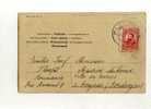 - ROUMANIE 1881/1918 . AFFRANCHISSEMENT SIMPLE   SUR CPA DE 1908 POUR LA FRANCE . - Lettres & Documents