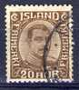 ##Iceland 1922. King Christian. Michel 101.  Cancelled(o) - Oblitérés
