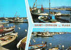 Carte Postale 66.  Saint-Cyprien Flotille De Pêche à Quai  Trés Beau Plan - Saint Cyprien