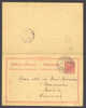 Germany UPU Adler Postal Stationery Ganzsache Entier Résponse DRESDEN 1898 To Roskilde Bahnhof Denmark SCARCE Cancel - Briefkaarten