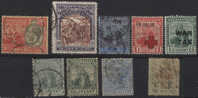 Trinidad - 9 Stamps In Mixed Condition - Trinité & Tobago (1962-...)