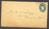 United States Postal Stationery Ganzsache Entier US Postage 1 Cent Benjamin Franklin - ...-1900