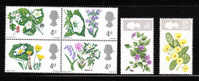 Great Britain 1967 Flowers Hawthorn And Wild Blackberry MNH - Ongebruikt