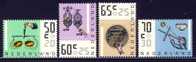 Niederlande / Netherlands 1986 : Mi 1288 IA/1291 IA *** - Sommermarken / Summer Stamps - Unused Stamps