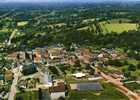 CPSM. JUVIGNY SOUS ANDAINE. VUE AERIENNE. DATEE 1980. - Juvigny Sous Andaine