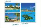 971. Guadeloupe, SAINT-MARTIN (Baie Netlé) / CPM Multivues (3) Circulée 1996 / TBE - Saint Martin