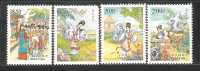 1998 TAIWAN DREAM OF RED MANSION 4V - Unused Stamps