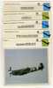 Aviation....  5  Fiches  15x15  D' Avions  Anglais - Aviation