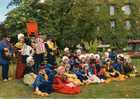 CPSM.  GROUPE DE DANSEURS AUVERGNATS. "GERGOVIA". MONTBRISON. - Montbrison