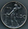 Italie 50 Lires 1976 Spl - 50 Lire