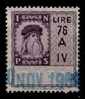 1966 - ISTITUTO NAZIONALE DELLA PREVIDENZA SOCIALE - Lire 76 - Revenue Stamps
