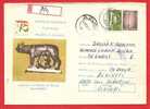 ROMANIA Postal Stationery Cover ROMULUS ET REMULUS Simbol Citadelle ROMA  ANTICA - Mitología