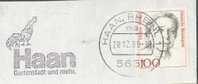 DEUTSCHE BUNDESPOST : 1989 : Postmark Slogan On Fragment : AGRICULTURE,HAAN,COQUE,COCK, - Farm