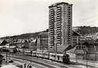 LA CHAUX DE FONDS Tour De La Gare, Train - La Chaux-de-Fonds