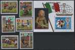 MANAMA  World Cup-70+flags Set 6 Stamps+S/Sheet  MNH - Autres & Non Classés