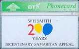 # UK_BT BTA42 WH Smith Samaritan Appeal 20 Landis&gyr 07.92 Tres Bon Etat - BT Publicitaire Uitgaven