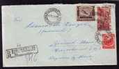 Monetary Reform 1951 Friendship Romania-Russia 1 Registred Cover  Stamps,schi,nice Franking!! - Lettres & Documents