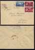 Monetary Reform 1947 Reg. Cover Nice Franking 3x Stamps King Mihai  !!! - Covers & Documents