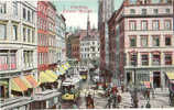 TOP AK Hamburg - Grosser Burstah Strassenbahn Tram Tramway Um 1910 - Mitte