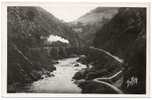 Carte Postale Itxassou - Les Gorges Du Pas De Roland. Passage Du Train - Chemin De Fer - Guethary