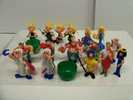 ASTERIX. 16 FIGURINES ASTERIX MONTABLES KINDER SURPRISE. RARE SERIE COMPLÈTE FRANCAISE ET ALLEMANDE. 1990 - Little Figures - Plastic