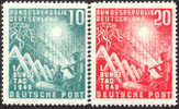 Germany 665-66 Mint Never Hinged "Reconstruction" Set From 1949 - Ungebraucht