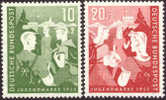 Germany B325-26 Mint Never Hinged Semi-Postal Set From 1952 - Neufs