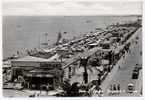 PORTO SAN GIORGIO, LUNGOMARE E SPIAGGIA, B/N, VG 1964, ANIMATA   **//** - Ascoli Piceno