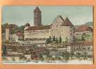 G788 Porrentruy, Le Château. Chocolat Léman. Cachet Porrentruy 1911 Vers Cormondrèche - Porrentruy