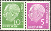 Germany 708/704 Mint Never Hinged Se-Tenant - Se-Tenant