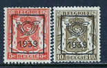 PO 418 - 419 - Typos 1936-51 (Kleines Siegel)