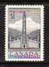 Canada 1953, Sc 321, Pacific Coast Indian House And Totem Pole ---  MNH OG XF - Ungebraucht