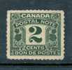 1967 2 Cent Postal Note Issue  #FPS24 MNH Slight Crease - Revenues