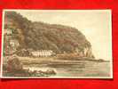 Clovelly North Devon From The Beach, Red Lion Hotel Salmon Gravure Style - Clovelly